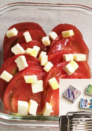★トマトとベビーチーズの簡単カプレーゼ-レシピのメイン写真