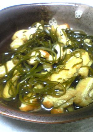 糸昆布と揚げの煮物-レシピのメイン写真