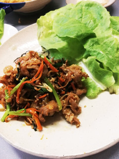 豚バラ肉の韓国風炒め-レシピのメイン写真