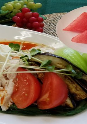 豚と豆腐の棒々鶏風だれ-レシピのメイン写真