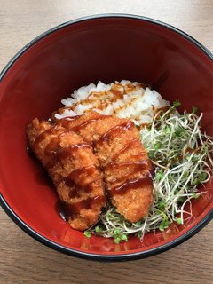 ハムカツ丼-レシピのメイン写真