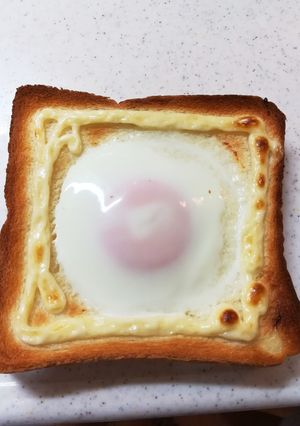 【絶妙!!!】目玉焼きトースト-レシピのメイン写真