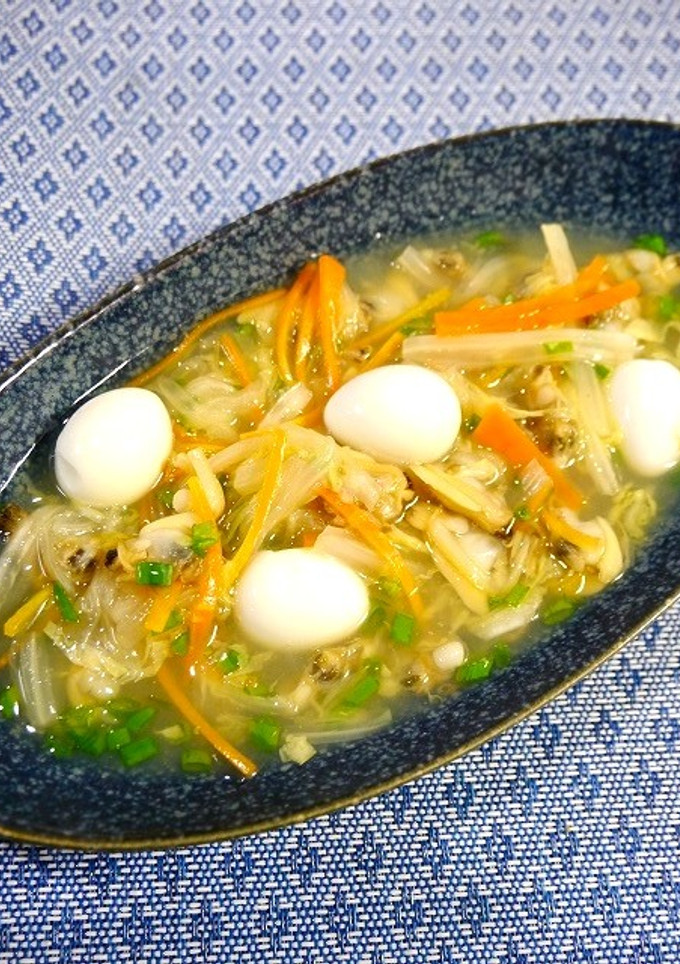 簡単！ほったらかし☆あさりの中華煮-レシピのメイン写真