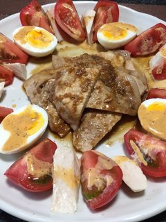 豚ロース生姜焼きと彩りミックス(^^)-レシピのメイン写真