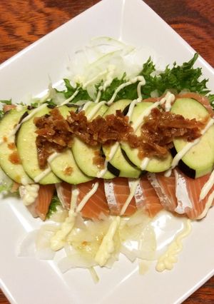 茄子のカルパッチョ-レシピのメイン写真