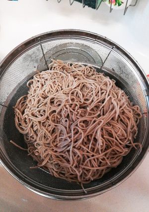 鍋にくっつかない麺の茹で方-レシピのメイン写真