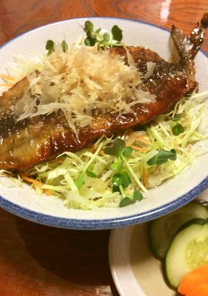 さんまのかば焼き丼-レシピのメイン写真