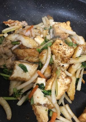 残り野菜の変わりキンピラ-レシピのメイン写真