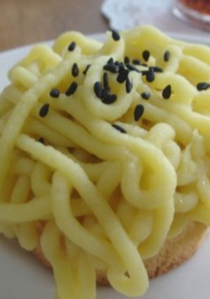 ＊かんたんヘルシーなおさつモンブラン＊-レシピのメイン写真