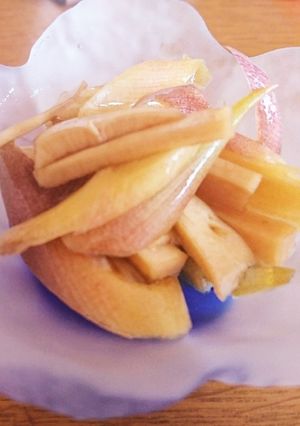 節約副菜！大根の皮とミョウガの漬物-レシピのメイン写真