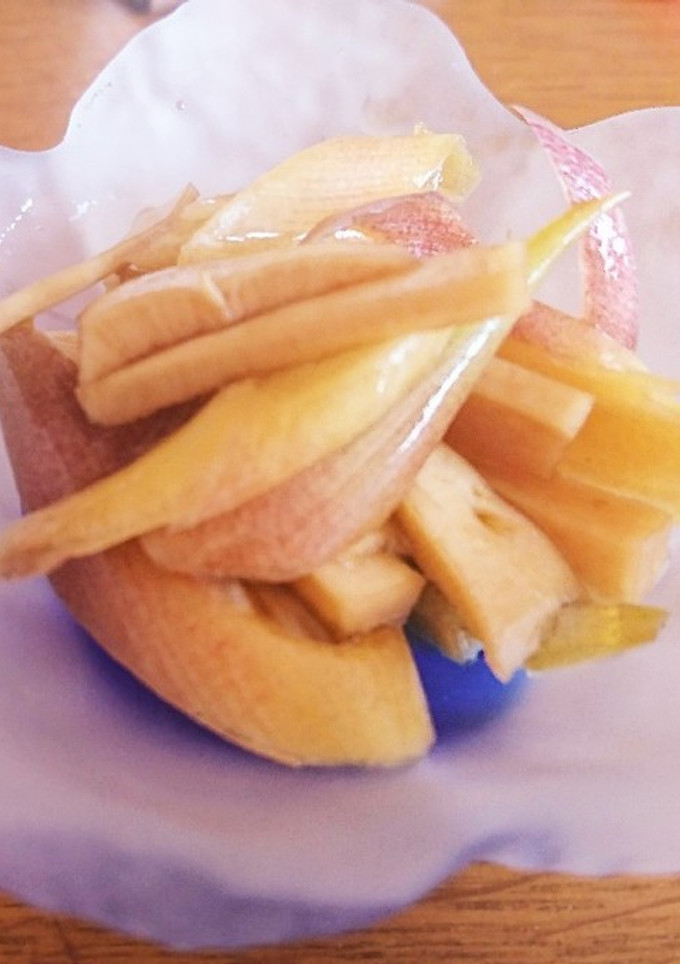 節約副菜！大根の皮とミョウガの漬物-レシピのメイン写真