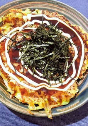 お好み焼き(ベジタリアン仕様)-レシピのメイン写真