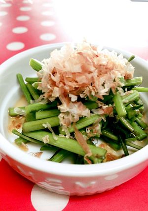 *モロヘイヤの茎のサッと煮-レシピのメイン写真
