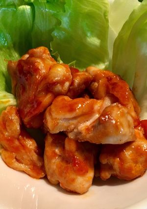 鶏モモ肉のケチャップ焼き-レシピのメイン写真