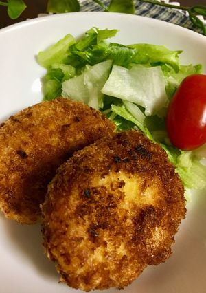 ヘルシー★揚げ焼きポテトコロッケ-レシピのメイン写真