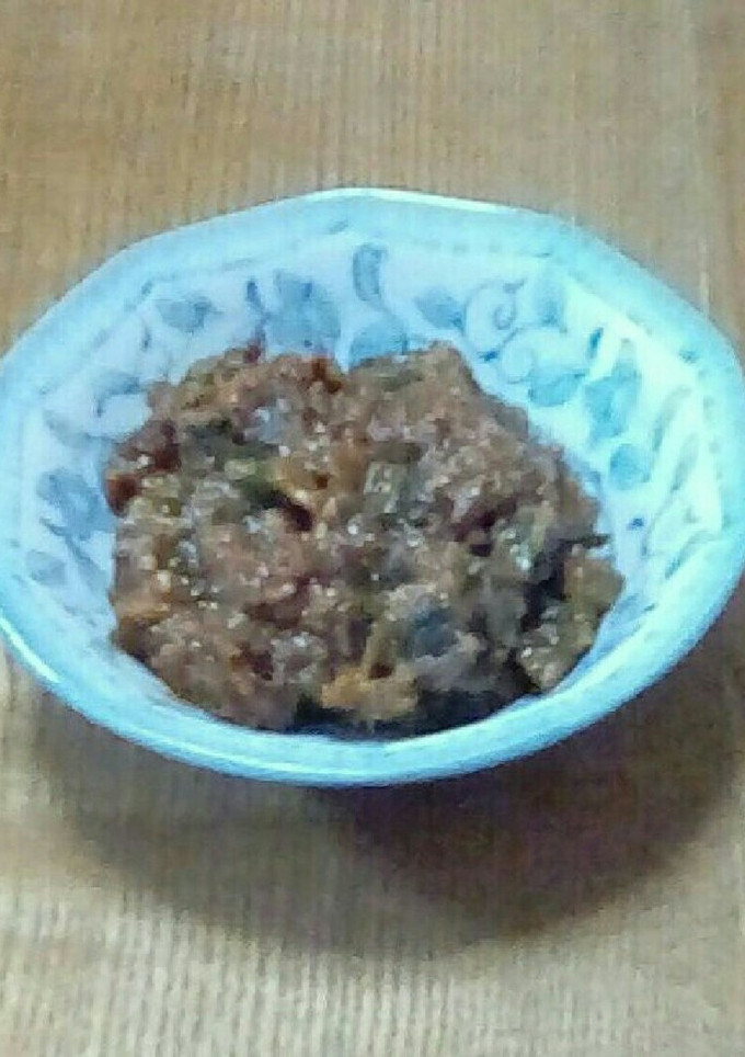 ご飯が進む！甘さ控えめの簡単ネギ味噌-レシピのメイン写真