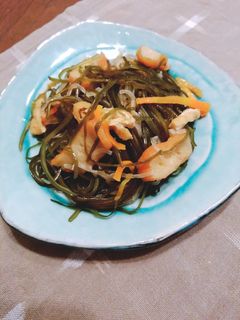煮干し香る…切り昆布の煮物-レシピのメイン写真