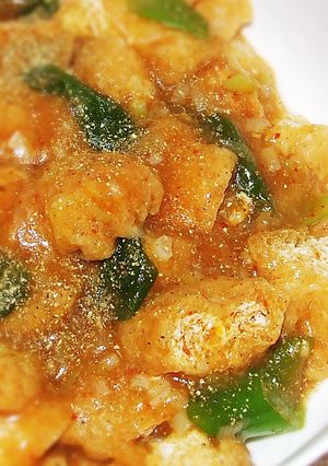 油揚げの麻婆豆腐風-レシピのメイン写真
