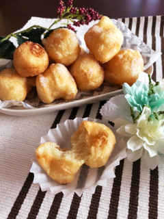 炭酸水で作る♡も〜〜っちもちドーナツ-レシピのメイン写真
