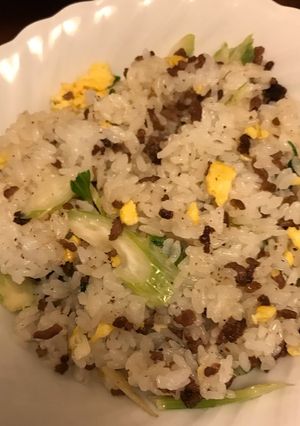 セロリ炒飯-レシピのメイン写真