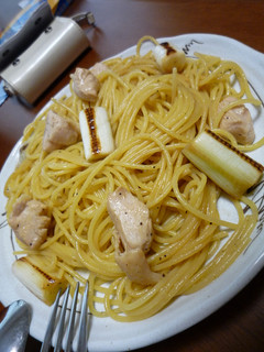 長ネギと鶏肉の和風パスタ-レシピのメイン写真