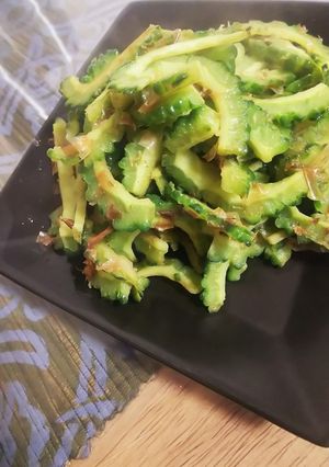 ★ゴーヤと鰹節の胡麻油炒め★-レシピのメイン写真