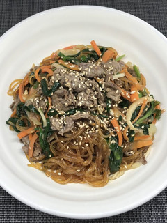 簡単☆乾燥こんにゃくパスタでチャプチェ-レシピのメイン写真