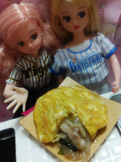 リカちゃん♡野球シリꕤ梅蘭焼きそば-レシピのメイン写真
