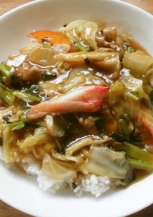 冷蔵庫あるある・中華丼♪-レシピのメイン写真