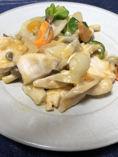 栄養たっぷり!ピリ辛鶏肉野菜炒め-レシピのメイン写真