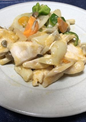 栄養たっぷり！ピリ辛鶏肉野菜炒め-レシピのメイン写真