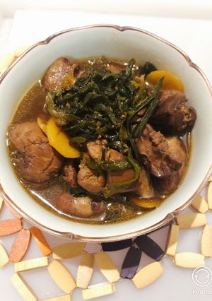 鶏レバーとニラの煮物-レシピのメイン写真