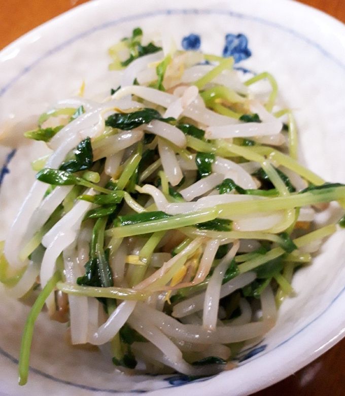 節約おかず☆もやしと豆苗のお浸し-レシピのメイン写真