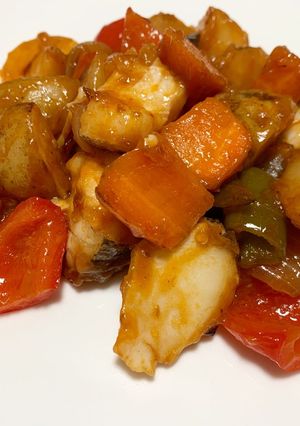 タラの甘酢あんかけ-レシピのメイン写真