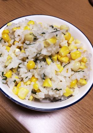 絶品☆大葉とうもろこし（とうきび）ご飯☆-レシピのメイン写真