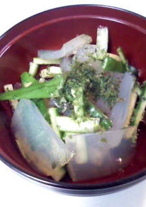 手作りところてんで中華風サラダ-レシピのメイン写真