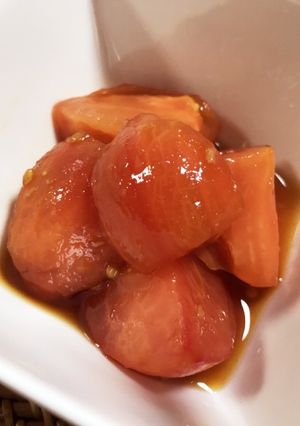 トマトのポン酢マリネ-レシピのメイン写真