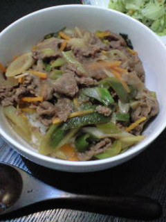 和風ステーキ丼的な牛丼♪-レシピのメイン写真