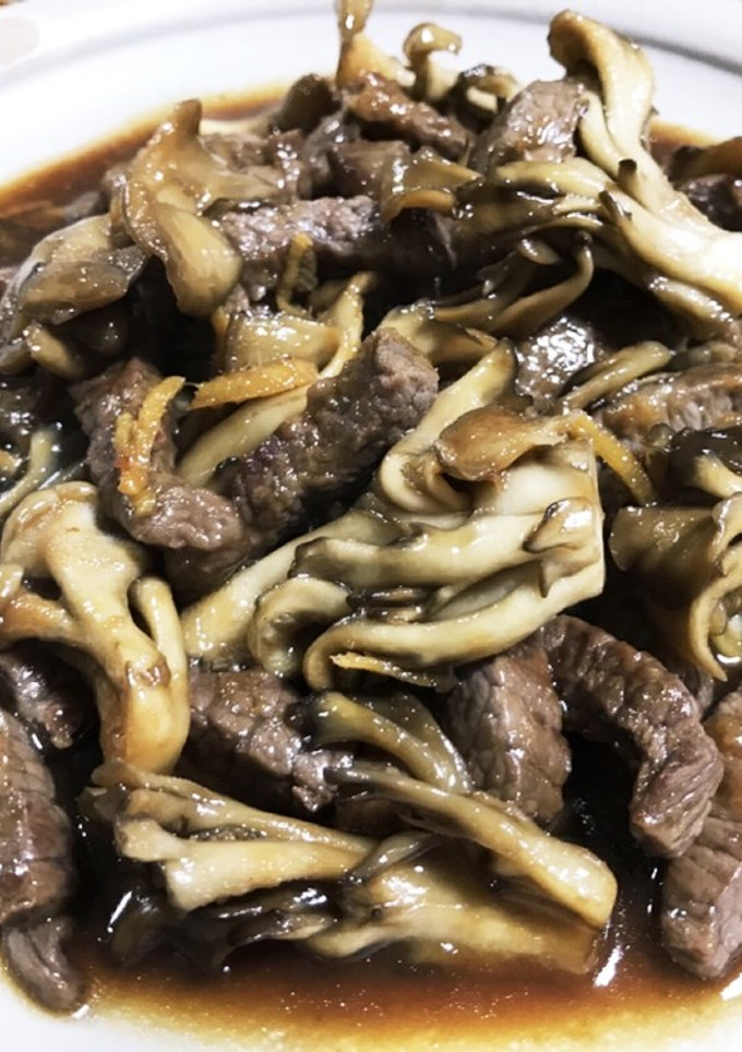 牛肉と舞茸の甘辛炒め-レシピのメイン写真