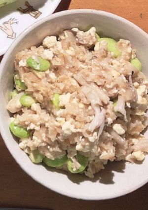 オートミールライスの枝豆ご飯-レシピのメイン写真