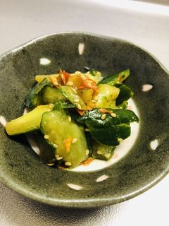 作り置き副菜★叩ききゅうりの中華風-レシピのメイン写真