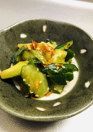 作り置き副菜★叩ききゅうりの中華風-レシピのメイン写真