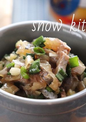 だししょうゆで！鯵のなめろう風-レシピのメイン写真