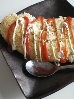 残ったご飯でチーズオムレツライス-レシピのメイン写真