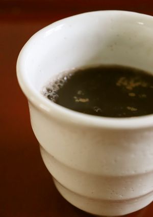 ヘルシーおやつ♪きな粉入り黒豆の煮汁-レシピのメイン写真