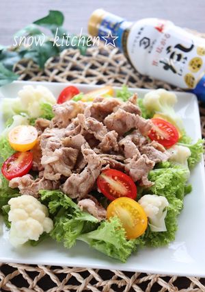 豚肉のだししゃぶサラダ☆-レシピのメイン写真