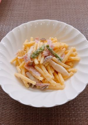 【時短】レモンクリームパスタ-レシピのメイン写真