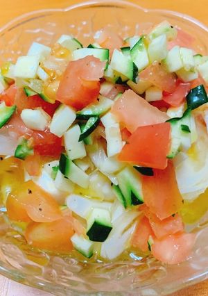 イタリアントマト冷奴-レシピのメイン写真