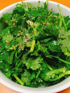 無限パクチー〜パクチーのレモンオイル和え-レシピのメイン写真