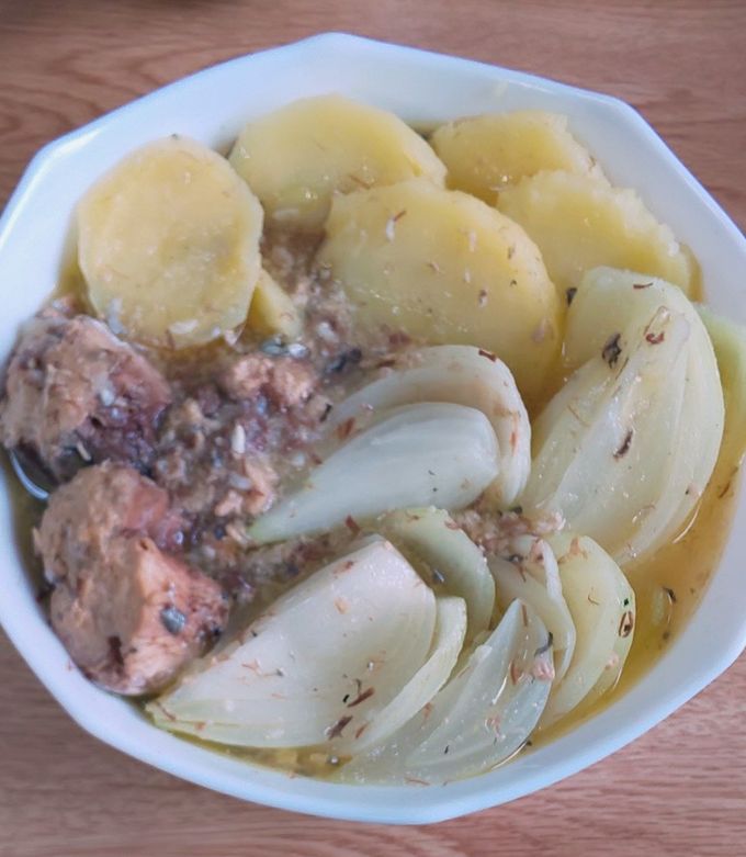 じゃがいもと玉葱の鯖缶煮-レシピのメイン写真